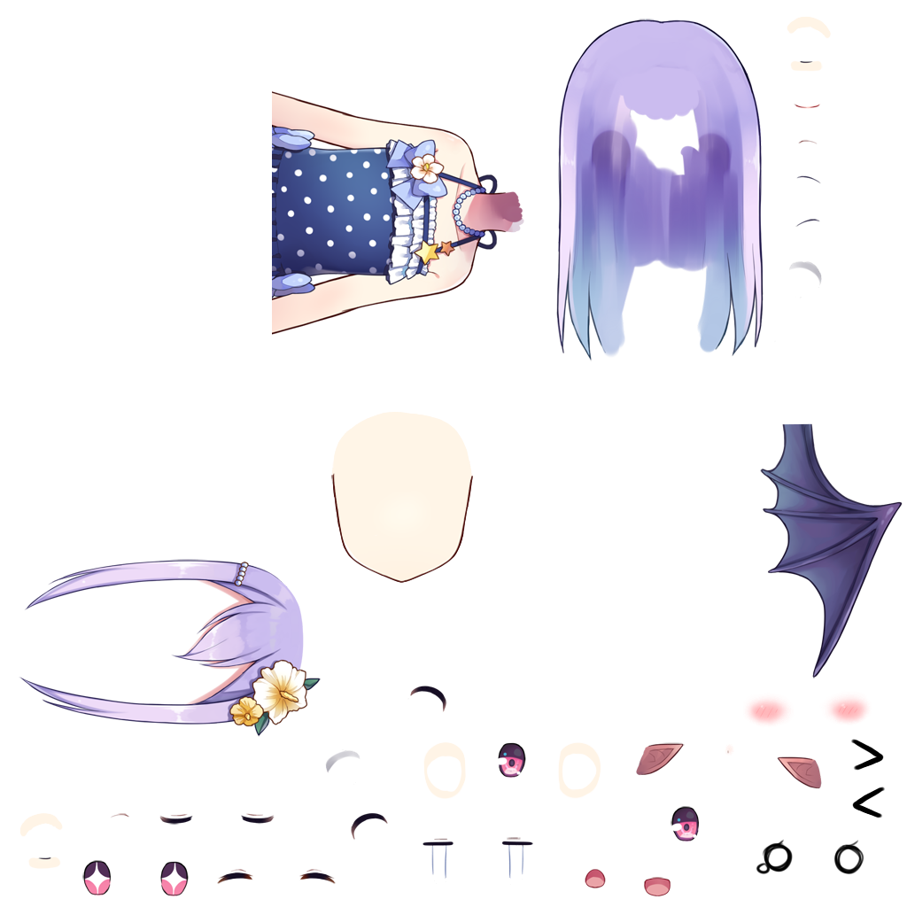 Swimsuit 2017 Costume Navy (Pio)